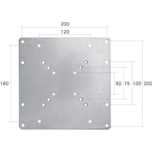 Newstar VESA adapter plate Produktbild side L