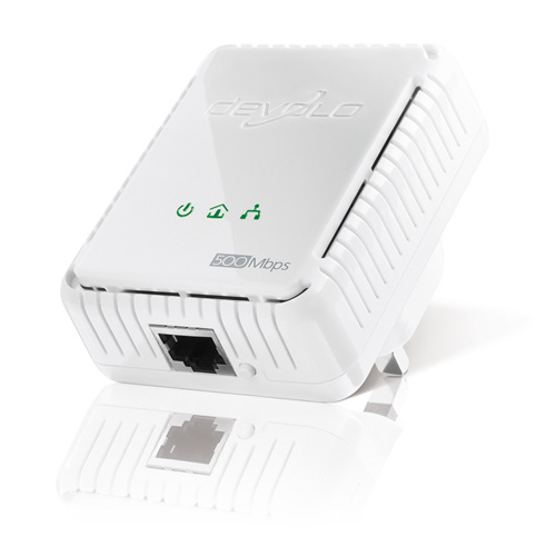 Devolo dLAN 500 AVmini Produktbild front L