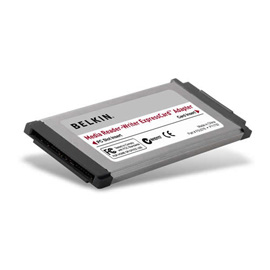 Belkin Media Reader-Writer ExpressCard Adapter Produktbild front M