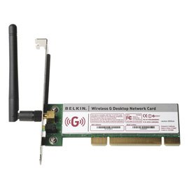 Belkin Wireless G Desktop Card Produktbild front M