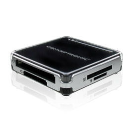 Conceptronic USB 2.0 All in One memory card reader/writer Produktbild front M