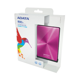 A-DATA NH92 Portable 500GB Produktbild side M