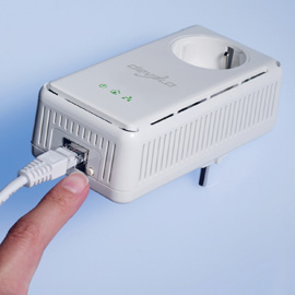 Devolo dLAN 200 AV+ Produktbild back M