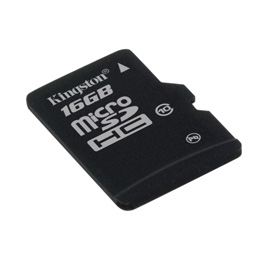 Kingston 16GB microSDHC Produktbild back M