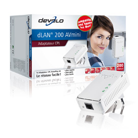 Devolo dLAN 200 AVmini Produktbild side M