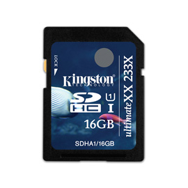 Kingston 16GB SDHC UltimateXX UHS-I Produktbild front M