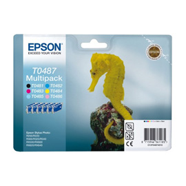 Epson Multipack 6-farbig T0487 Produktbild