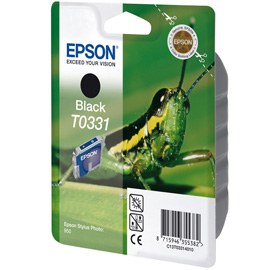 Epson Tintenpatrone Black T0331 Produktbild front M