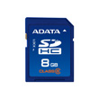 A-DATA SDHC 8GB class6 Produktbild front S