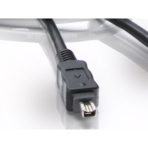 Conceptronic Firewire Cable 4 to 6 pins product photo side L
