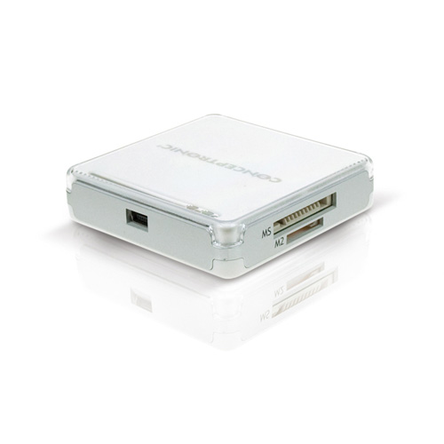 Conceptronic Stylish All-In-One Card Reader product photo side L
