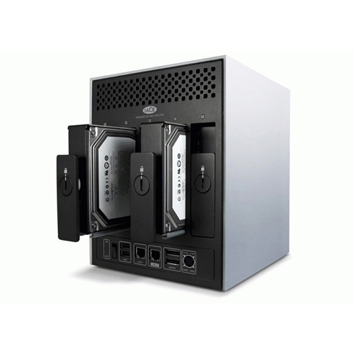 LaCie 5big Network 2, 10TB product photo side L