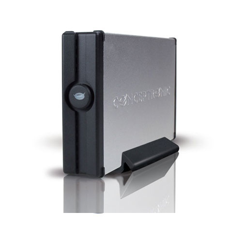 Conceptronic 3.5” Harddisk Box USB 3.0 product photo front L