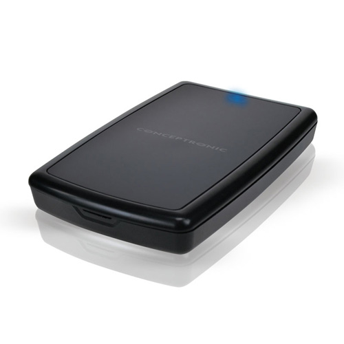Conceptronic 2,5" Harddisk Box USB 3.0 product photo back L
