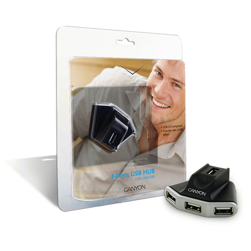 Canyon CNR-USBHUB5 product photo back L