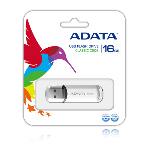 A-DATA 16GB C906 product photo back L