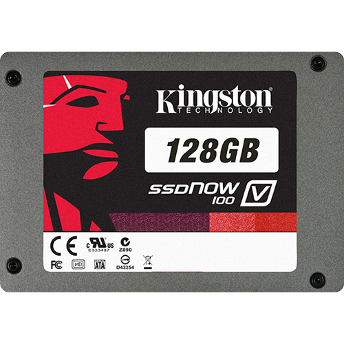 Kingston 128GB SSDNow V100 + Notebook Upg. Kit product photo back L