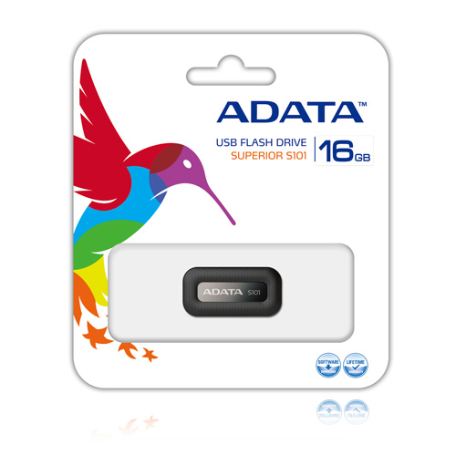 A-DATA 16GB S101 product photo back L