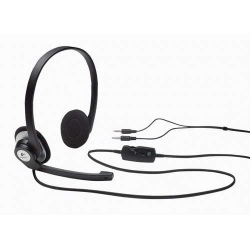 Logitech ClearChat Stereo product photo back L