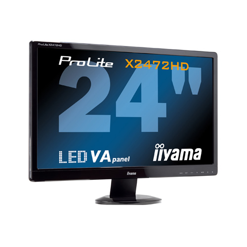iiyama ProLite X2472HD product photo front L