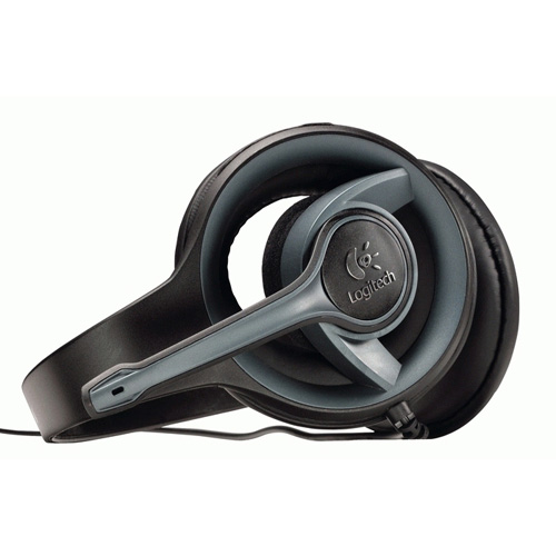 Logitech Digital Precision PC Gaming Headset product photo back L