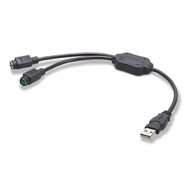 Belkin USB to PS/2 Adapter product photo front M