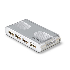 Belkin USB 2.0 7-Port Lighted Hub product photo front M