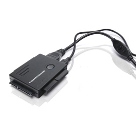 Conceptronic Serial ATA & IDE to USB & eSATA adapter product photo front M