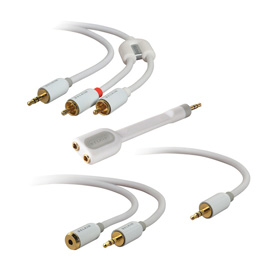 Belkin Cable Kit for Portable Music Players product photo front M