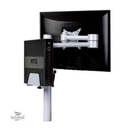 Dataflex ViewMate Modular Thin Client Holder 402 product photo front M