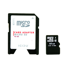 ICIDU Micro SDHC Card 16GB product photo front M