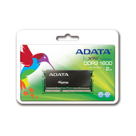 A-DATA XPG Gaming Series, SO-Dimm DDR3, 1600 MHz, CL9, 2GB product photo front M