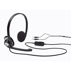 Logitech ClearChat Stereo product photo back M