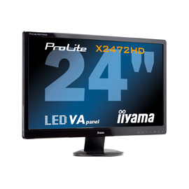 iiyama ProLite X2472HD product photo front M