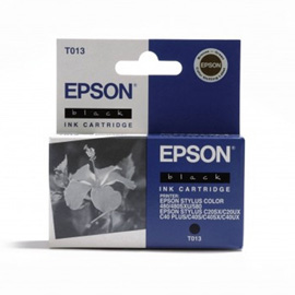 Epson Singlepack Black T013 product photo front M