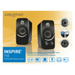 Creative Labs INSPIRE T10 product photo side S