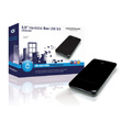 Conceptronic 3.5” Harddisk Box USB 3.0 product photo side S