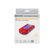 Belkin 4-port USB Hub, Red product photo front S