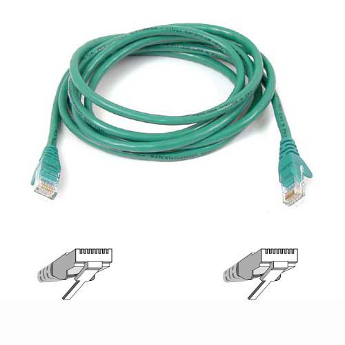 Belkin CAT5E SNAGLESS UTP 3M photo du produit front L