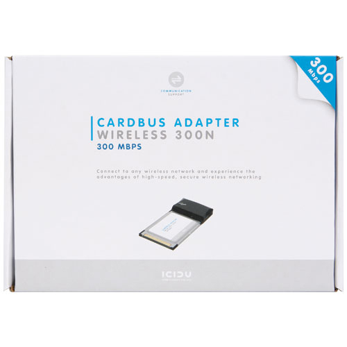 ICIDU NI-707524 Cardbus Adapter 300N photo du produit side L