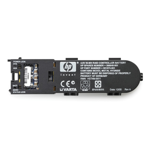HP Smart Array Controller Battery Options P400 Battery Attach Kit photo du produit front L