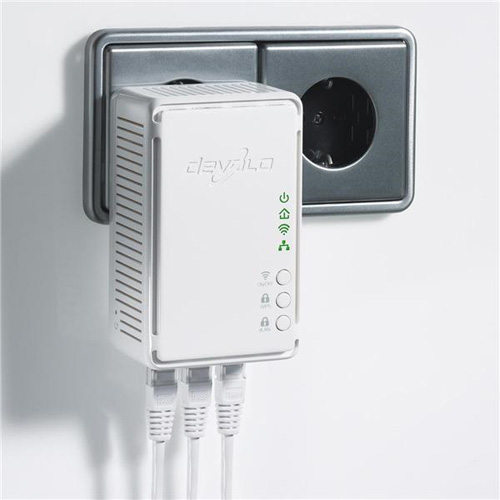 Devolo dLAN 200 AV Wireless N photo du produit back L