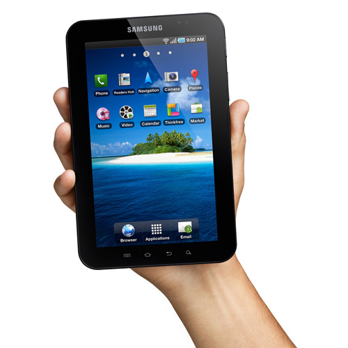 Samsung Galaxy Tab photo du produit side L