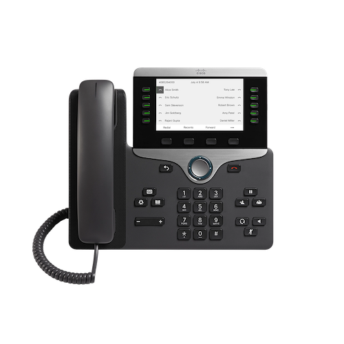 Cisco 8800 Series IP Phones - High-Quality VoIP Solutions photo du produit front L