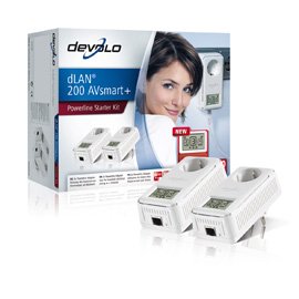 Devolo dLAN 200 AVsmart+ Starter Kit photo du produit front M