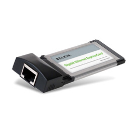 Belkin Gigabit Ethernet ExpressCard photo du produit front M