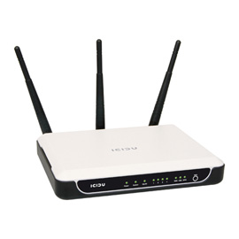 ICIDU Wireless Gigabit Router 300N photo du produit front M