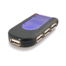 Belkin 4-port USB Hub, Black photo du produit front M